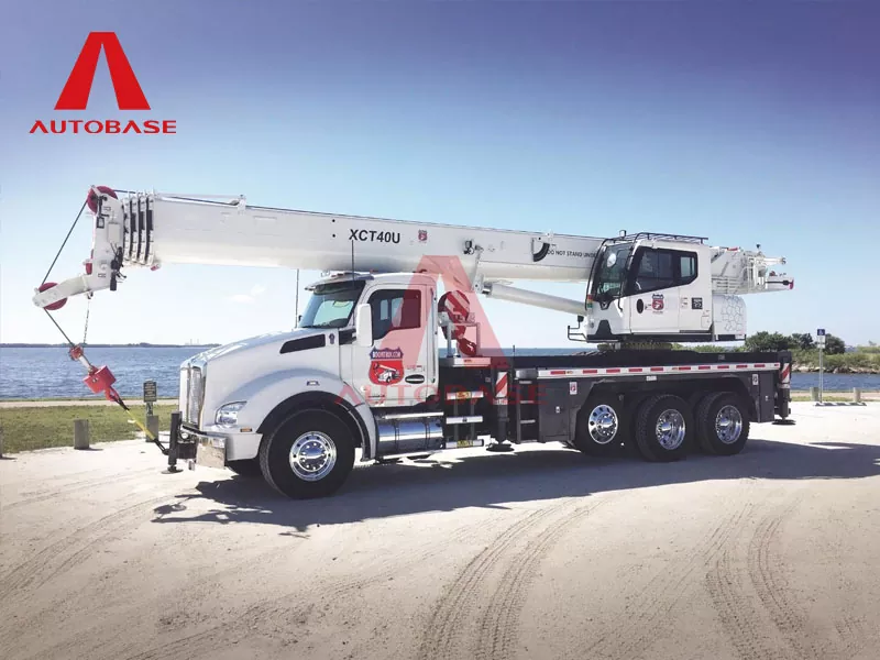 Xcmg xct40u yük maşını kranı